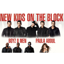 New Kids On The Block with Paula Abdul and Boys II Men