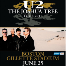 U2 “The Joshua Tree Tour” at Gillette Stadium