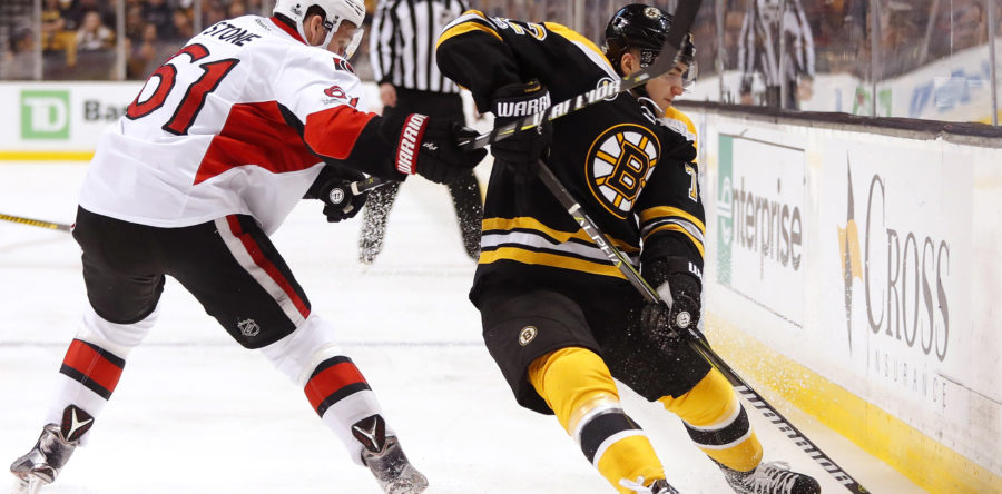 Ottawa Senators at Boston Bruins