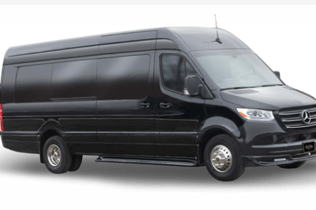 14 passenger Party Bus Sprinter Exterior