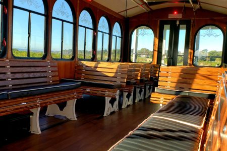 Trolley interior